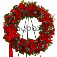 Colorful wreath - A wreath of flowers