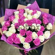 White Pink Brightness - Flower Bouquet