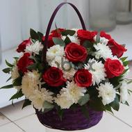 Romantic miracle - Flowers basket