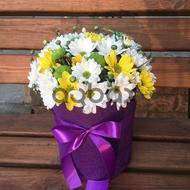 Bright and Beautiful - Box with flowers