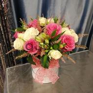 Remember Moment - Box with flowers