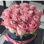 Pink sensations - Box with flowers