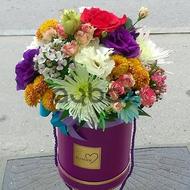 Joy of Love - Box with flowers