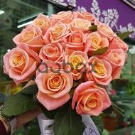 Lovely Orange Roses Bunch