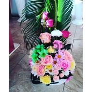 Flowers and brightness - Box with flowers