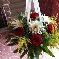 Sincere moment - Box with flowers