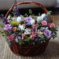 Colorful Charm - Flowers basket