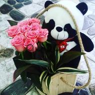 Joy with flowers - Box with flowers