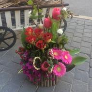 Thoughts - Box with flowers