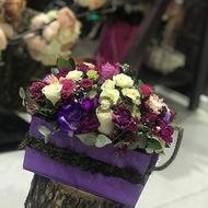 Color harmony - Box with flowers