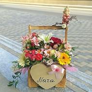 Special moments - Box with flowers